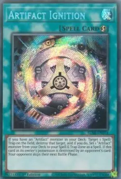Yugioh-Artifact Ignition-Secret Rare-1st Edition-BLAR EN074 (NM) - Image 1