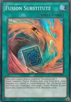 Yugioh-Fusion Substitute-Super Rare-1st Edition-FUEN EN041 (LP) - Image 1