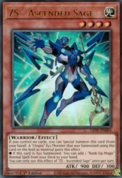 Yugioh-ZS - Ascension Sage-Ultra Rare-1st Edition-LIOV EN003 (LP) - Image 1