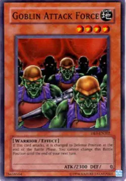 Yugioh-Goblin Attack Force-Super Rare-UNL-DB1 EN202 (MP) - Image 1