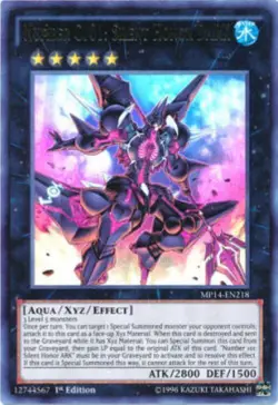 Yugioh-Number C101: Silent Honor DARK-Ultra Rare-1st Edition-MP14 EN128 (LP) - Image 1