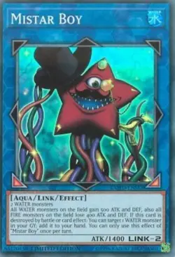 Yugioh-Mistar Boy-Super Rare-Limited Edition-COTD ENSE1 (LP) - Image 1