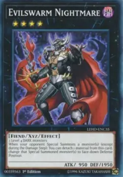 Yugioh-Evilswarm Nightmare-Common-1st Edition-LEHD ENC35 (LP) - Image 1