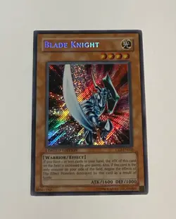 Yugioh-Blade Knight-Secret Rare-Limited Edition-CT1 EN002 (LP) - Image 1