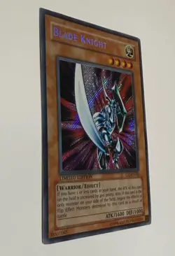 Yugioh-Blade Knight-Secret Rare-Limited Edition-CT1 EN002 (LP) - Image 3