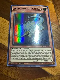 Animadorned Archosaur MP21-EN062 1st Edition Ultra Rare LP + BONUS - Image 1