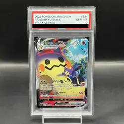 Pokemon Card Mimikyu VMAX 234 184 s8b CSR PSA10 Japanese 5d83d4f5e98618141defd9 - Image 1