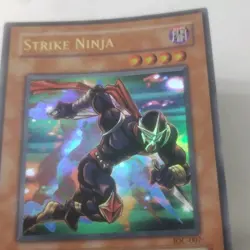 STRIKE NINJA - IOC-007 ENGLISH Yu Gi Oh! CARD ULTRA RARE HOLO Foil KONAMI - Image 3