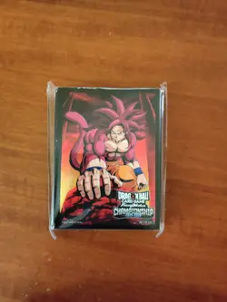 Dragon Ball super Card game Fusion world Sleeve Top 4 Regional Wave 2 - Image 1