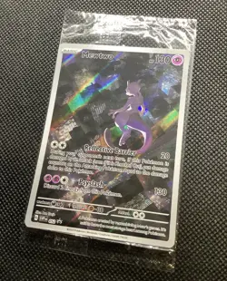 SEALED Mewtwo Pokemon Card Black Star Promo SVP052 Illustration Full Art 151 1 - Image 2