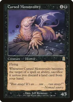 MTG Odyssey --- CURSED MONSTROSITY --- RARE! NM! Magic the Gathering! - Image 1