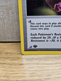 Resistance Gym 109/132 1st Edition Gym Challenge Non-Holo Rare Pokemon Card TCG - Image 5