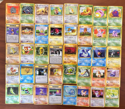 Lot of 40 Pokemon Card Bulk Japanese vintage Old Back 083 - Image 1