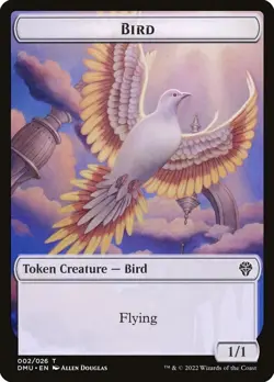 Bird Token (002) - Dominaria United Magic the Gathering - Image 1