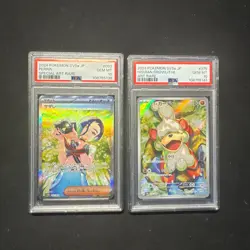 PSA 10 Perrin SAR 092/066 Hisuian Growlithe AR 075/066 Set Pokemon Card Japanese - Image 1