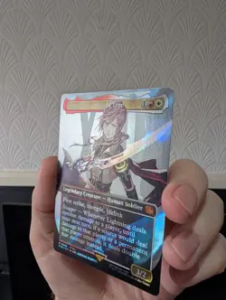 Lightning, Army of One Borderless Surge Foil 0545 MTG Magic Final Fantasy - Image 3