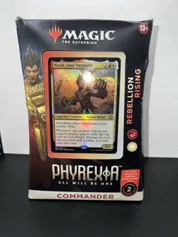 MTG Phyrexia All Will Be One Commander Deck Rebellion Rising Magic The Gathering 195166185514 - Image 1