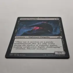 MTG: Gloom Pangolin 089/274 - Ikoria Lair of Behemoths 2020 Black Common - Image 3