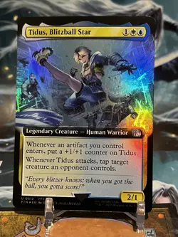 MTG | Tidus, Blitzball Star (Extended Art) [FINAL FANTASY] ✨FOIL✨ - Image 1
