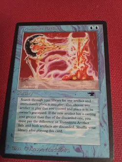 MTG Transmute Artifact Antiquities English Rare - Image 1