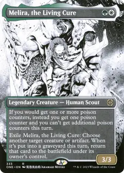 🧙Melira, The Living Cure R 333 Anime Showcase ONE Phyrexia All Will Be One MTG - Image 1