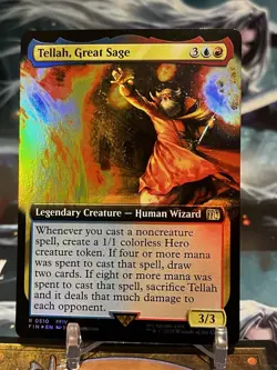 MTG | Tellah, Great Sage (Extended Art) [FINAL FANTASY] ✨FOIL✨ - Image 1