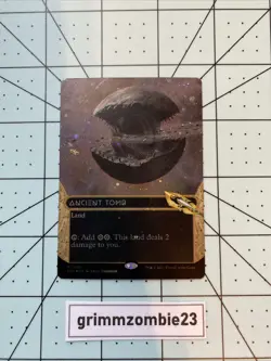 Ancient Tomb (0091) (Borderless) (Galaxy Foil) Edge of Eternities Foil MTG EOE - Image 1