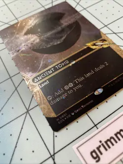 Ancient Tomb (0091) (Borderless) (Galaxy Foil) Edge of Eternities Foil MTG EOE - Image 2