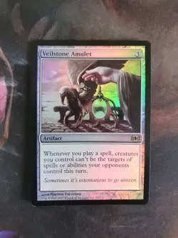 MTG Veilstone Amulet Future Sight 166/180 Foil Rare - Image 1