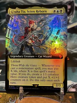 MTG | G'raha Tia, Scion Reborn (Extended Art) [FINAL FANTASY] ✨FOIL✨ - Image 1
