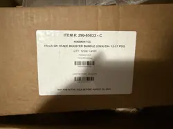 1x SEALED 2024 Trick or Trade Booster CASE (12 Bundles - 420 Pokemon Packs) - Image 1