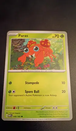 Paras Pokemon Jungle Regular (Japanese) - Image 1