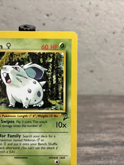 Nidoran F 082/130 Base Set 2 Regular Common-Pokemon TCG-Fast Shipping-LP/NM!! - Image 3