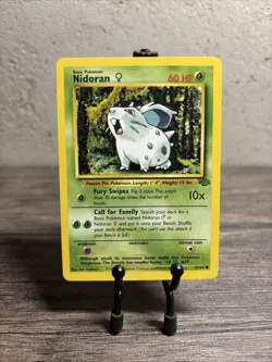 Nidoran F 57/64 Jungle Regular Common-Vintage-Pokemon TCG-Fast Shipping-NM!! - Image 1