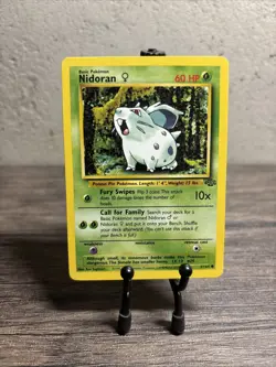 Nidoran F 57/64 Jungle Regular Common-Vintage-Pokemon TCG-Fast Shipping-NM!! - Image 1