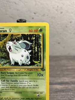 Nidoran F 57/64 Jungle Regular Common-Vintage-Pokemon TCG-Fast Shipping-NM!! - Image 3