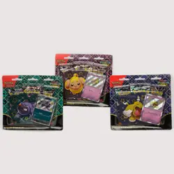 SET OF 3 - SEALED Pokemon TCG Paldean Fates Tech Sticker Collections (1 of each) - Image 1