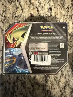 Pokemon TCG Tyranitar V Strikers Factory Sealed 5-Pack Tin!!! 820650809552 - Image 2