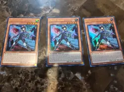 YUGIOH 1ST ED. JUSH-EN031 K9-17 IZUNA-ULTRA RARE-NO STARLIGHT-3 AVAILABLE-CHEAP! - Image 1