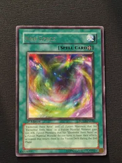 | Yugioh Neo Space POTD-EN046 1st Edition Ultimate Rare Power Of The Du NM 🔥 | - Image 1