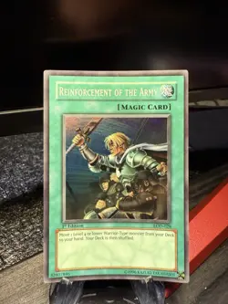 Reinforcement of the Army LOD-028 1st Edition YuGiOh Card - Image 1