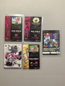 Chopper One Piece Caramel Popcorn Cards - Bundle of 5 - Japanese - Image 2