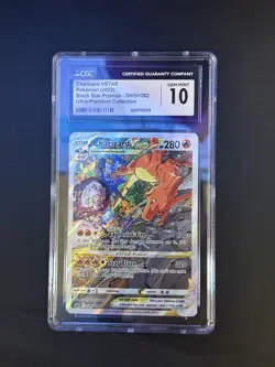 CGC 10 GEM MINT Charizard VSTAR SWSH262 FULL ART PROMO SWSH 262 Pokemon Card 525 - Image 1