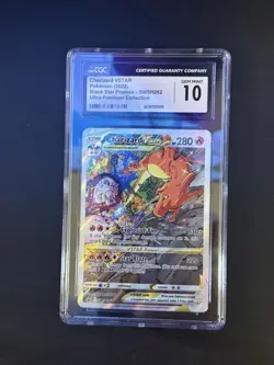 CGC 10 GEM MINT Charizard VSTAR SWSH262 FULL ART PROMO SWSH 262 Pokemon Card 525 - Image 2