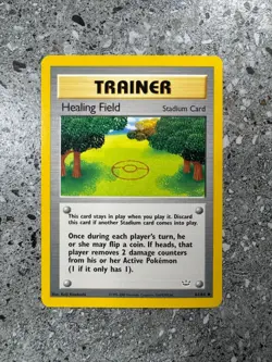 Pokemon TCG Cards Healing Field 61/64 Neo Revelation Uncommon NM - Image 1