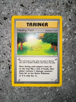 Pokemon TCG Cards Healing Field 61/64 Neo Revelation Uncommon NM - Image 3