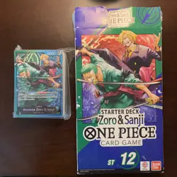 Zoro&sanji Starter Deck One Piece Card Game - Image 1