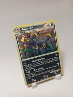 Umbreon 10/90 - Holo Rare Undaunted Cracked Ice Holo - Pokemon TCG Card - LP - Image 3
