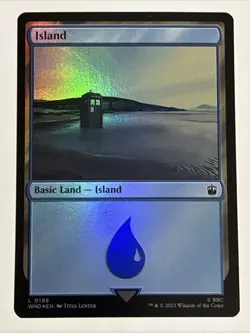 MTG Universes Beyond: Doctor Who Island Foil 0198 NM - Image 1