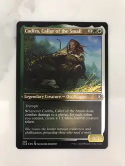 Cadira Caller of the Small Etched Foil MTG Magic the Gathering Card NM Mint CLB - Image 1